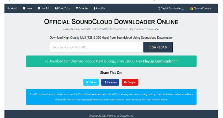 SoundCloud Mp3 Downloader


